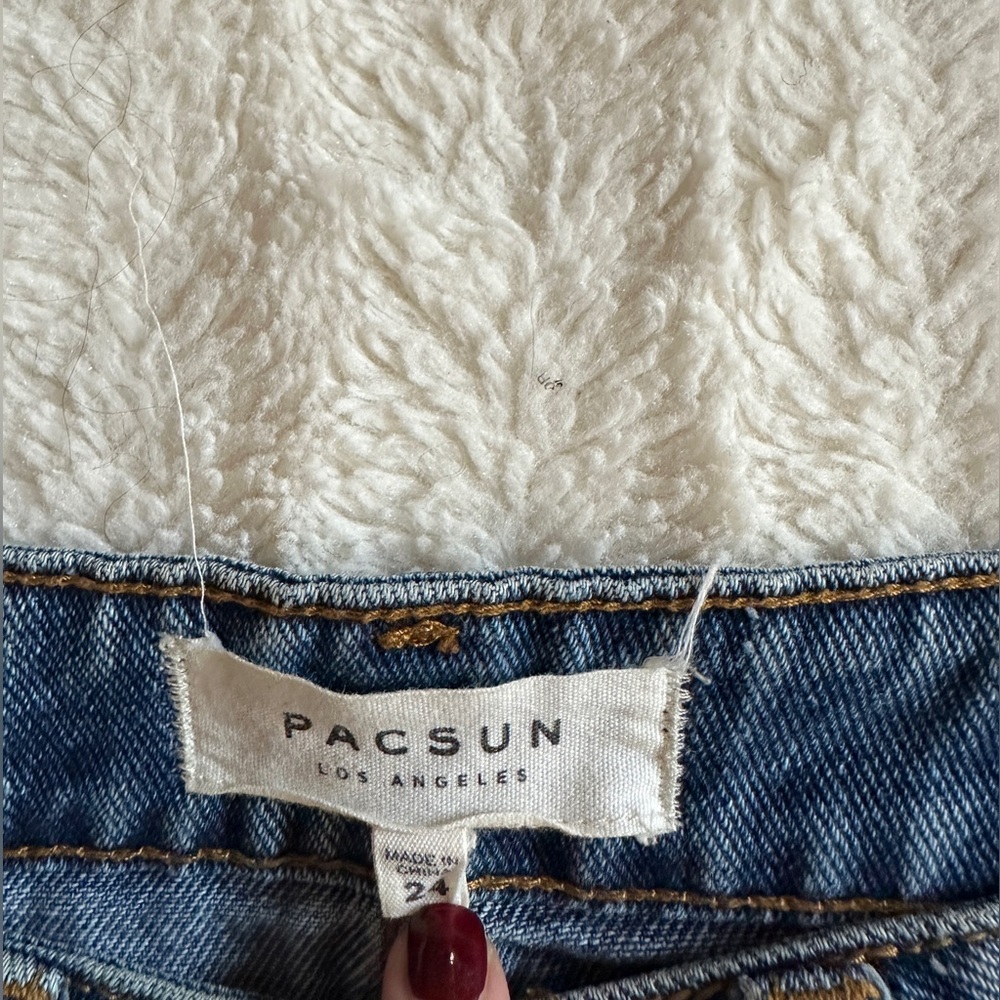 PacSun Denim Mini Skirt - Picture 2 of 3